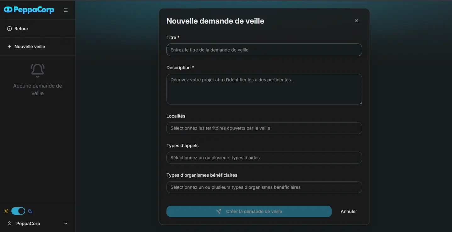 Veille intelligente et automatisée